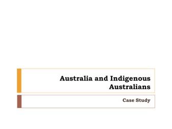 Australian Assimilation and the Stolen Generation