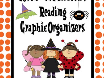 Costumed Characters - Halloween Themed Reading Graphic Organizers