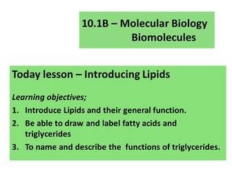 Lipids