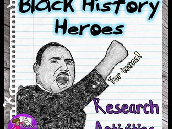 Black History Month: Research Activities for Teens