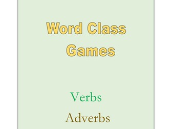 Word Class Games