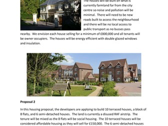 Planning issues - where will all the houses go.