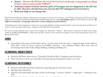 Testicular Cancer Quiz & Lesson Plans