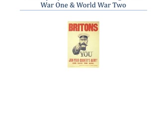 Britain during World War One & World War Two: The Home Front
