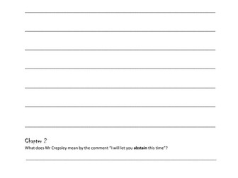 Comprehension questions: The Vampire's Assistant by Darren Shan 