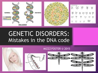 BIG BUNDLE Genetic Disorders and DNA Mutations with Chromosomal Abnormalities