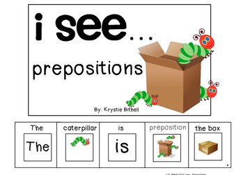 Prepositions Adapted Book 4 Book BUNDLE 