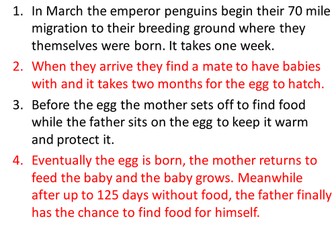 March of the Penguins Film > Diary