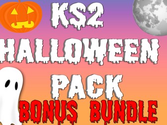 KS2 Halloween BONUS BUNDLE Creative Cross-Curricula  Pack - Fun, Modern, Engaging Learning