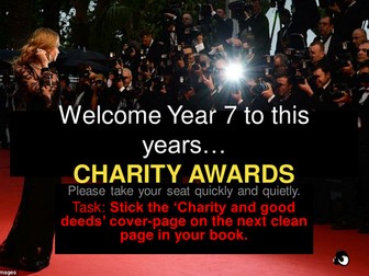 Charity Scheme of Work for KS3 