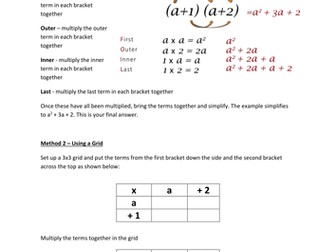 Expanding Double Brackets