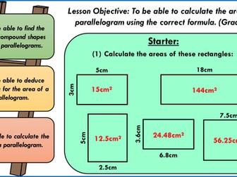 GCSE Higher: Perimeter, Area and Volume Unit - 10 Lessons.