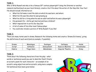 Our Day Out KS3 Unit (21 Lessons) - SOW, PPT, Homework, Resources, Exam!