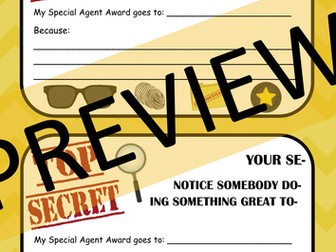 Secret Spy Award