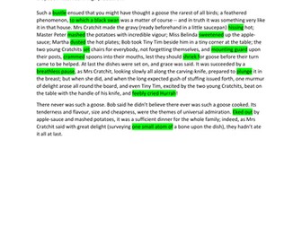 A Christmas Carol assessment