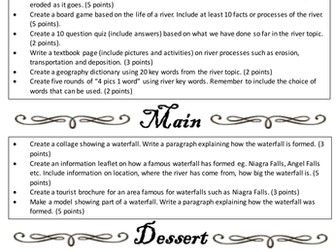 Extended homework - Rivers