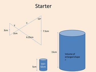 Volume of cylinder and sphere lesson