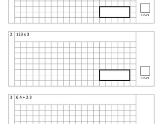 Year 6 Arithmetic test