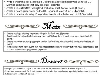 Extended homework - UK