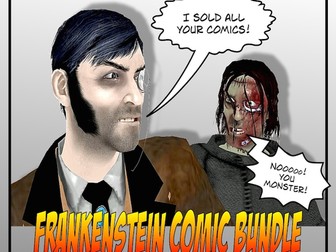 Frankenstein Comic Book Collection - Parts 1-3