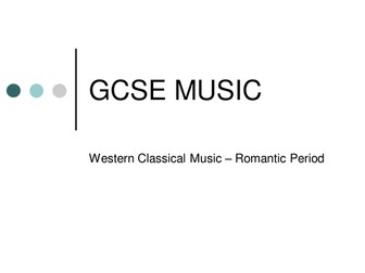 New AQA GCSE Music - Western-Classical-Music - The Romantic Period