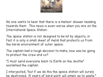 4 Space Reading and Comprehension Tasks
