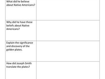 American West - The Mormons