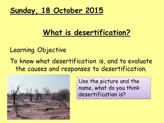 Desertification