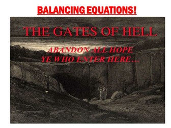 Balancing Chemical Equations