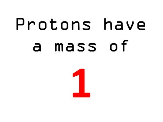 Sub-atomic Particles Lesson & Resources