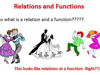 Functions and Relations