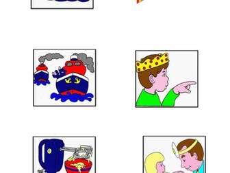 Jolly phonics pictures for blending practise