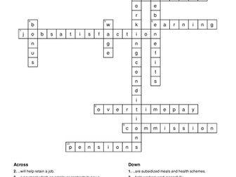 Economics - Choice of Occupation