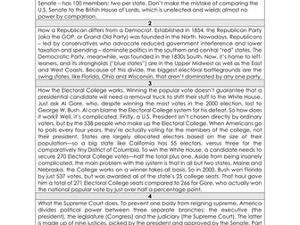 US Government & Politics Introduction: Unit of Work 