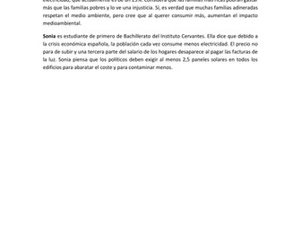 El consumo energético AQA A2