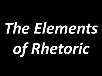 The Elements of Rhetoric