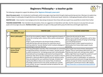 Beginners Philosophy