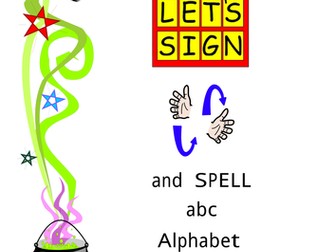 BSL Sign & Fingerspelling Alphabet Interactive Book