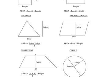 Revision Booklet for GCSE Foundation Maths