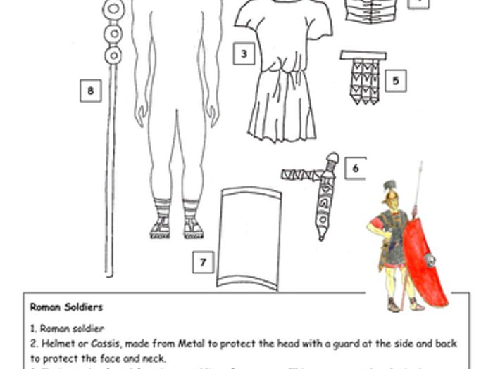 roman soldier dress up