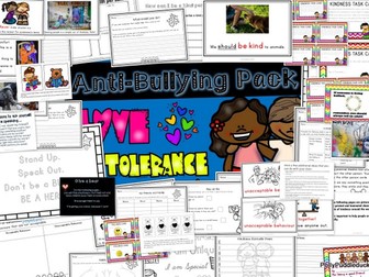 Anti-Bullying Pack (All Year Round Unit of Work - KS1/KS2)