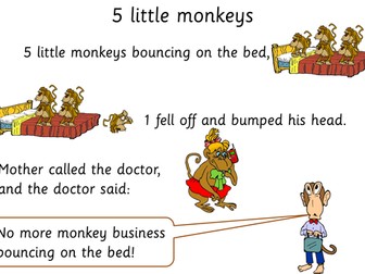 EYFS Animals topic: Number rhymes pack