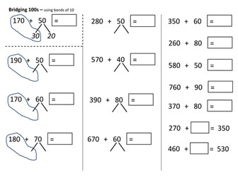Bridging through 100s