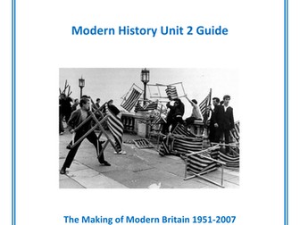 AQA's The Making of Modern Britain 1951-1979 (Pt. I) Unit 2 Guide 
