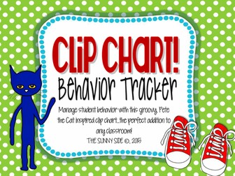 Cool Cat Behavior Clip Chart