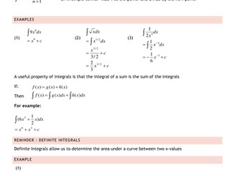 A2 Integration Full Teaching Notes