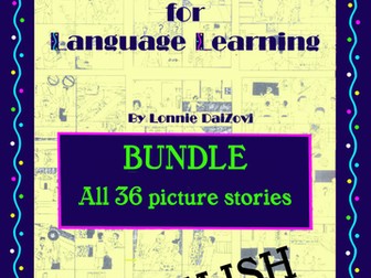Perfect Picture Stories for Excellent Writing Packet BUNDLE ( 1-36)