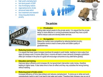 supply-side policies