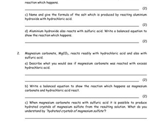 A Level Chemistry Revision by greenAPL - Teaching Resources - Tes