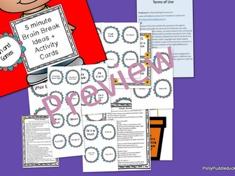 Classroom Management - Brain Breaks